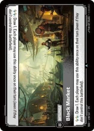 Black Market (158/167) - Radiance Foil