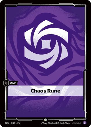 Chaos Rune (R05) - Any Set